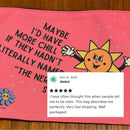 GetBullish Maybe I'd Have More Chill Canvas Zipper Pouch 9.5" x 7" | Cosmetics Bag or Pencil Case