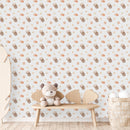 Beige Circles Wallpaper