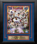 New York Giants Super Bowl XLII Champions 8" x 10" Framed Football Collage Photo