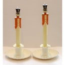 Gilded Cream Candle Holder - Case of 12