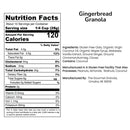 Gingerbread Granola | 12 oz | Gluten, Dairy, & Soy Free | The Gourmet Granola