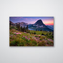 Glacier National Park Montana Print Metal Wall Art – Scenic Mountain Wall Decor