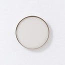 Glass Accent Botanical Candle Plate