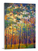 Glittering Forest - Limited Edition Canvas Print