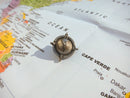 Globe Compass Lapel Pin