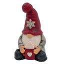 Winter Cocoa Gnome Figurine | Clay Art Originals