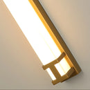 Black/Gold Outdoor Waterproof Long LED Wall Lamp for Villa