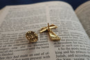 Franciscan Tau Gold Lapel Pin