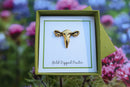 Uterus Gold Lapel Pin