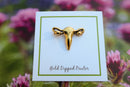 Uterus Gold Lapel Pin