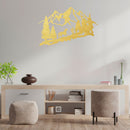 Mountain Horse Metal Wall Art – Western Wildlife Equestrian Home Decor
