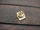 Alarm Clock Gold Lapel Pin