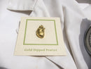 Human Heart Gold Lapel Pin