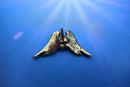 Angel Wings Gold Lapel Pin