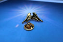 Angel Wings Gold Lapel Pin