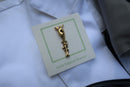 Aorta Gold Lapel Pin