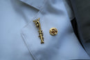 Aorta Gold Lapel Pin