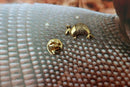 Armadillo Gold Lapel Pin