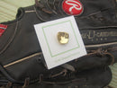 Baseball Glove Gold Lapel Pin