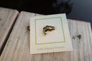 Bass Gold Lapel Pin