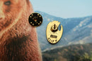 Bear Claw Gold Lapel Pin
