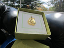 Boxing Gloves Gold Lapel Pin