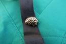 Brain Gold Lapel Pin