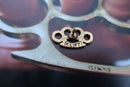 Brass Knuckles Gold Lapel Pin