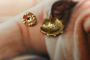 Bulldog Gold Lapel Pin