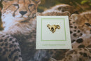 Cheetah Gold Lapel Pin