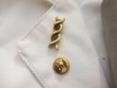 DNA Gold Lapel Pin