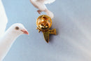 Dove Gold Lapel Pin