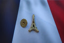 Eiffel Tower Gold Lapel Pin