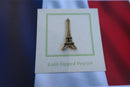 Eiffel Tower Gold Lapel Pin