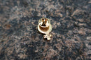 Votes for Women Gold Lapel Pin