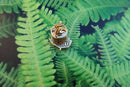 Fern Gold Lapel Pin
