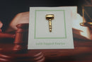 Gavel Gold Lapel Pin