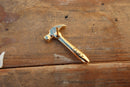 Hammer Gold Lapel Pin