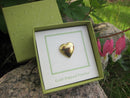 Heart Gold Lapel Pin