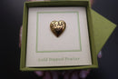 Heart of Gold Gold Lapel Pin