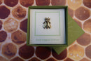 Honey Bee Gold Lapel Pin