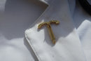 IUD Gold Lapel Pin