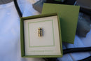 Immunization Vial Gold Lapel Pin