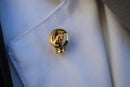 Immunization Vial Gold Lapel Pin