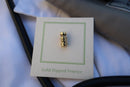 Immunization Vial Gold Lapel Pin