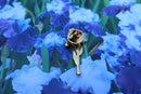 Iris Gold Lapel Pin
