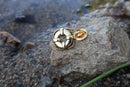 Life Preserver Gold Lapel Pin