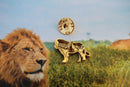 Lion Gold Lapel Pin
