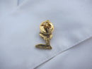 Microscope Gold Lapel Pin