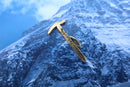 Mountaineering Axe Gold Lapel Pin